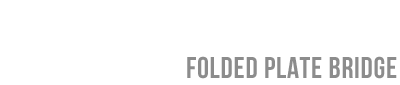 Folded Plate Bridge
